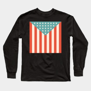 Draped in stars and stripes Long Sleeve T-Shirt